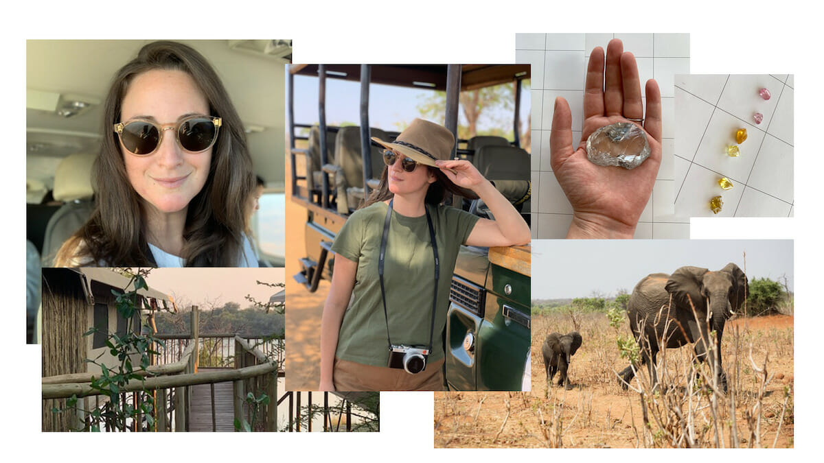 Micaela Erlanger travel in Botswana