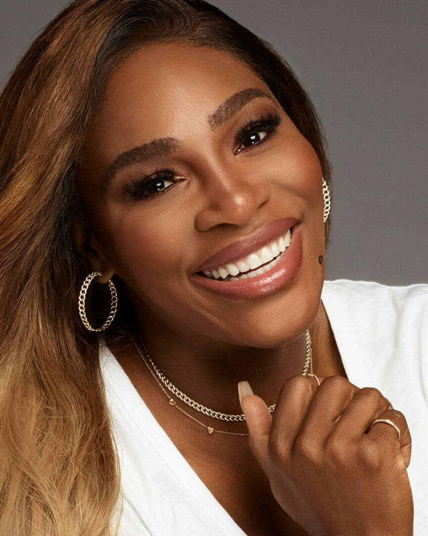 Serena Williams jewelry collection stylish athletes