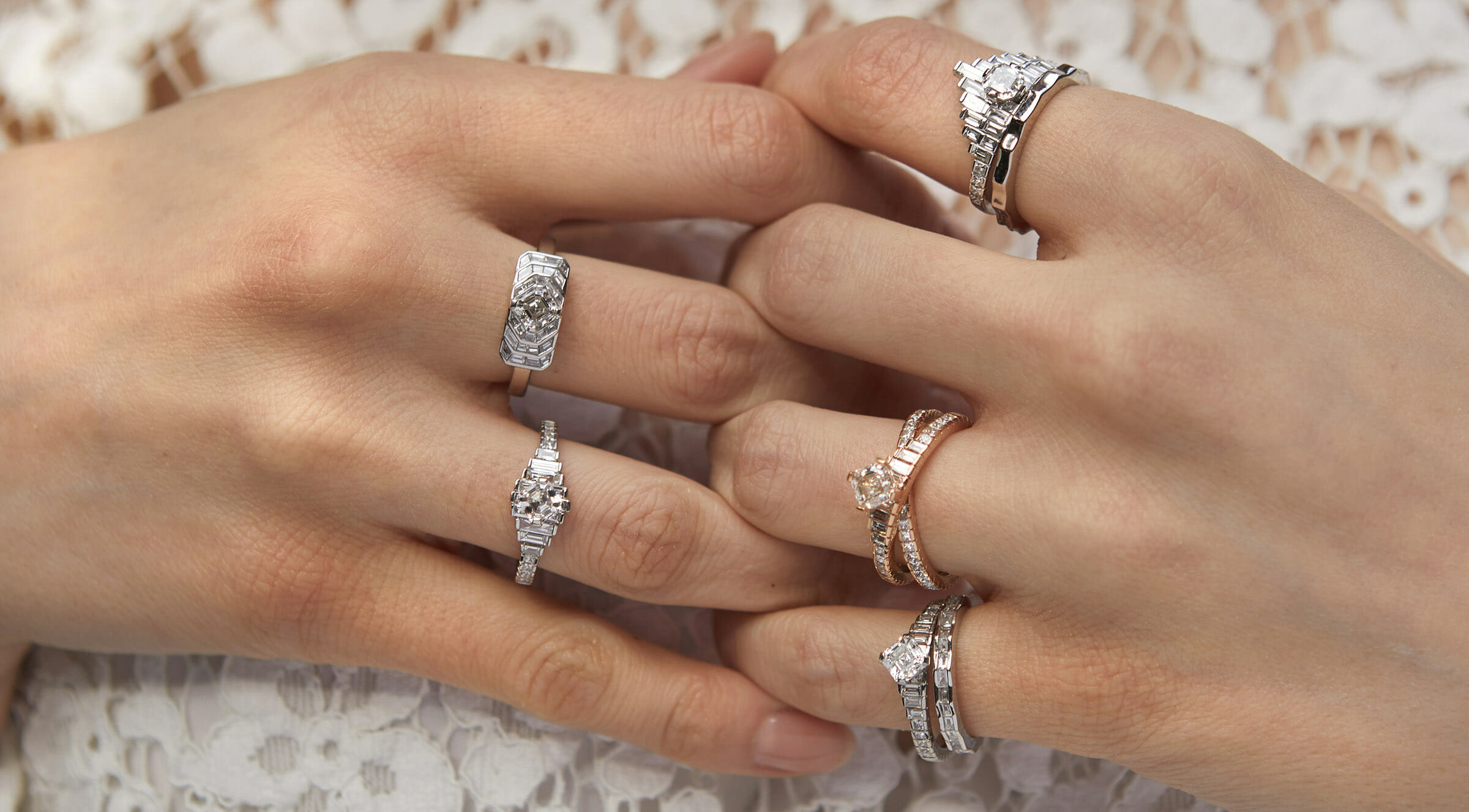 unique diamond engagement rings Tomaz Donocik