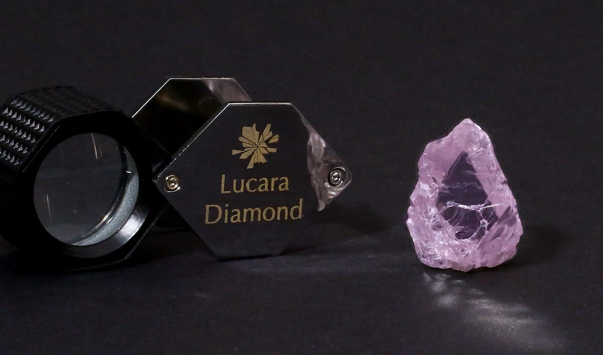 Lucara pink diamond