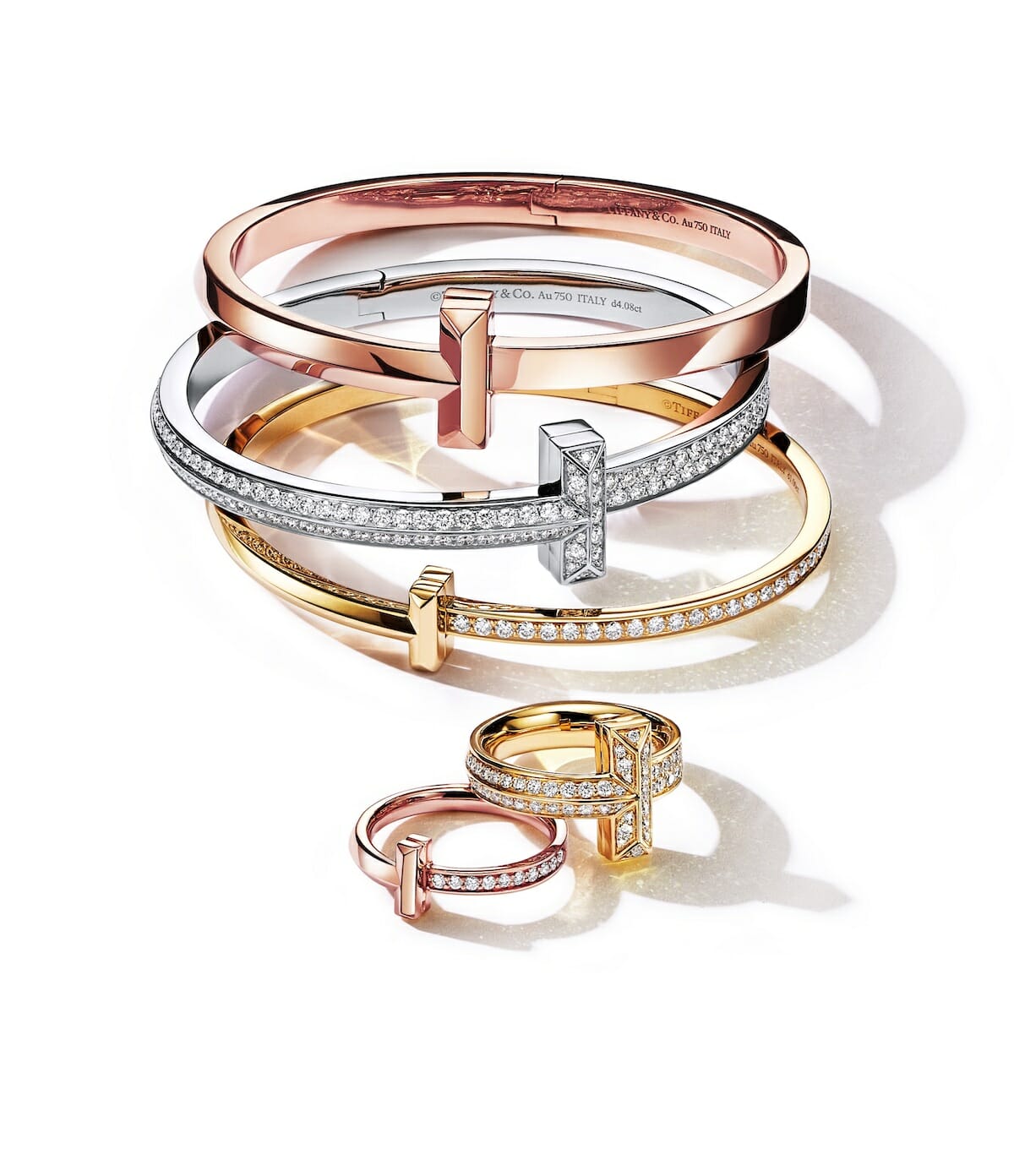 Tiffany & Co. Tiffany T Diamond Bracelets Collection Friendship Bracelet Gifts Ideas