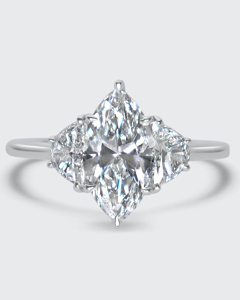 the clear cut don't like engagement ring advice diamond engagement ring