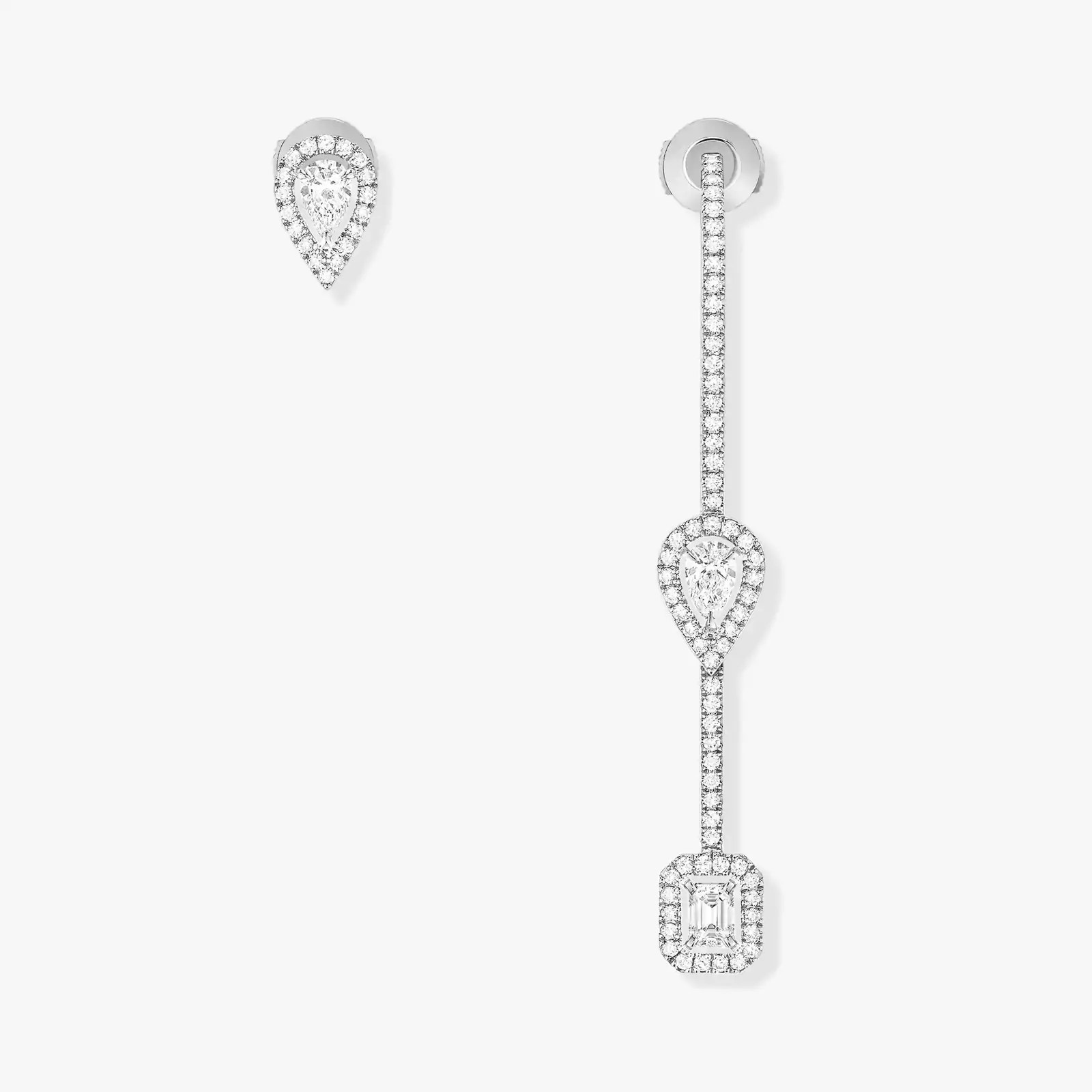 Mismatched Earrings Trend: How To Wear Based on Your Ear Piercings 12 Messika mismatched earrings