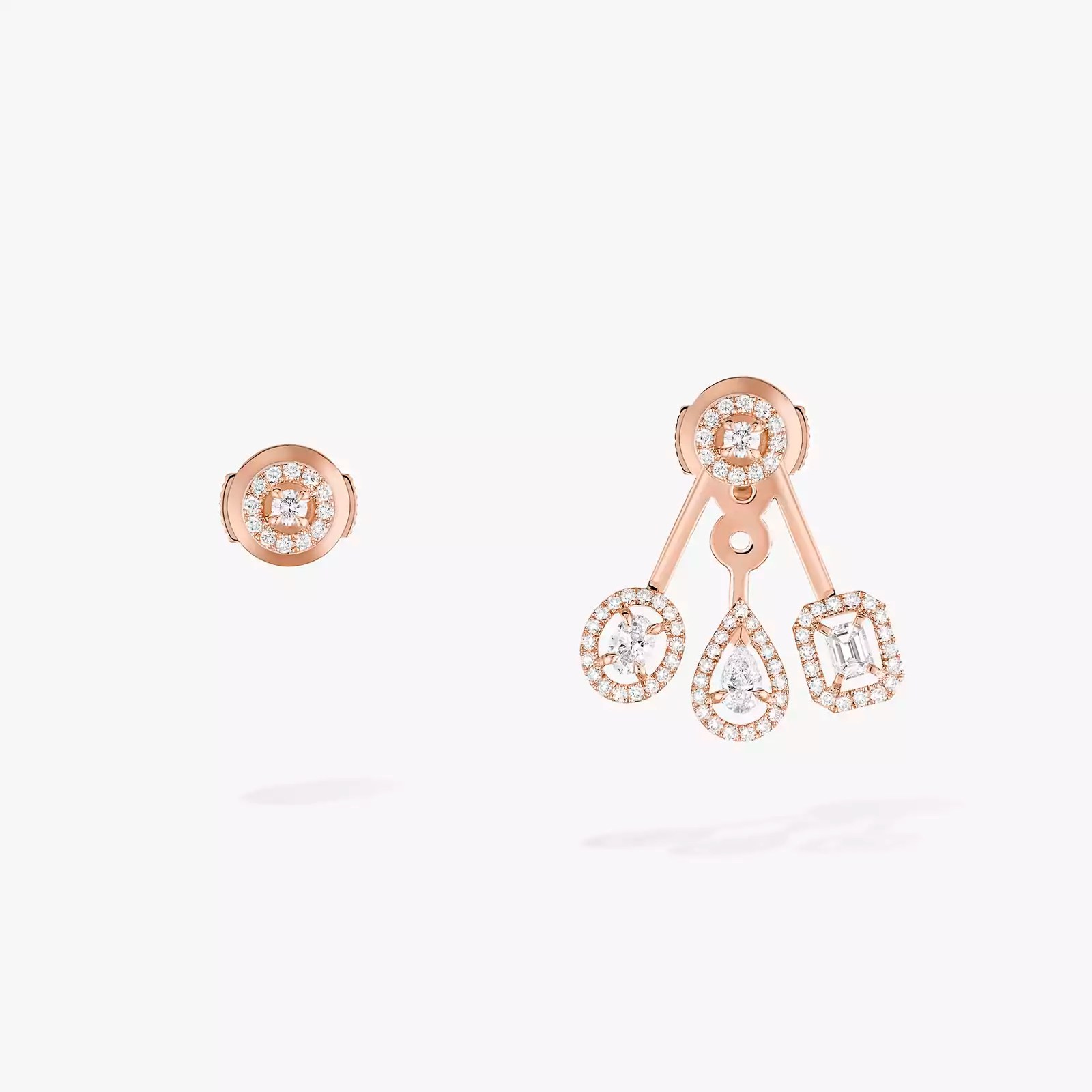 Mismatched Earrings Trend: How To Wear Based on Your Ear Piercings 11 Messika mismatched earrings