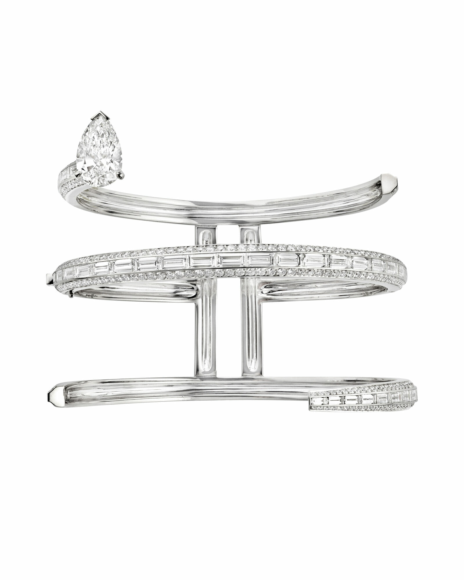 Mixed Cut Diamonds: What They Are and How to Wear Them 4 repossi mixed cut diamond bracelet