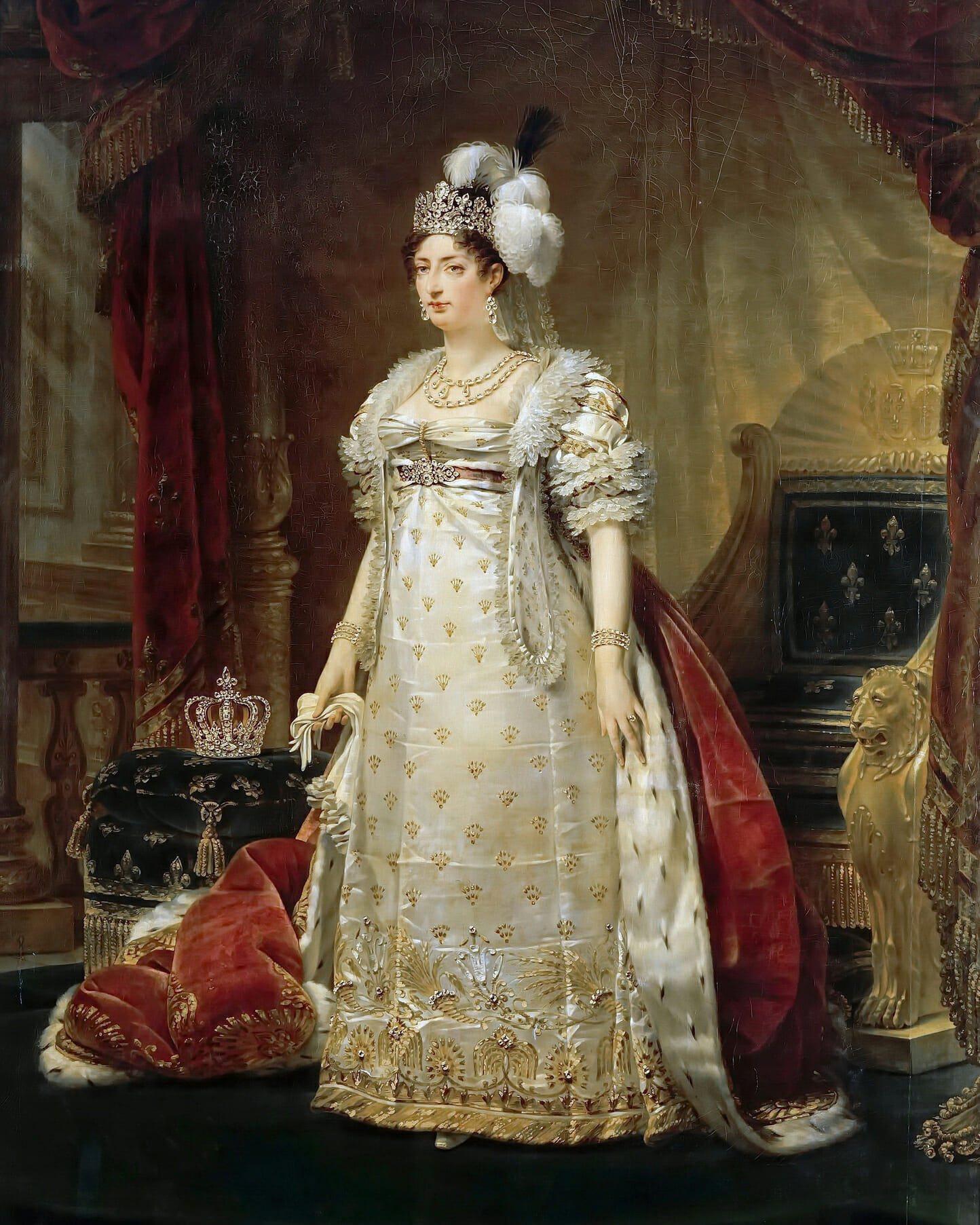 Marie Antoinette daughter portrait diamond bracelet auction