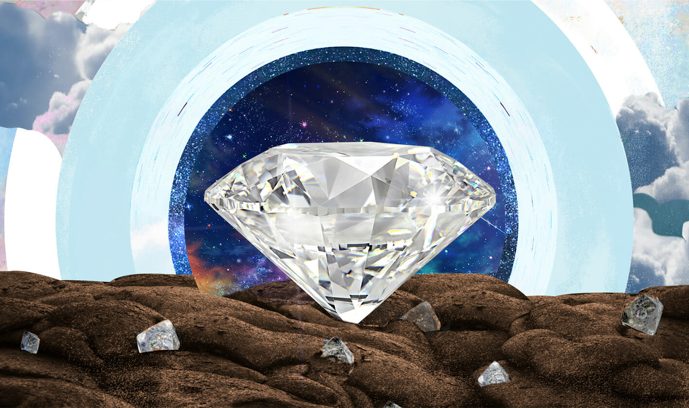 Journey of a diamond from dirt to sparkle