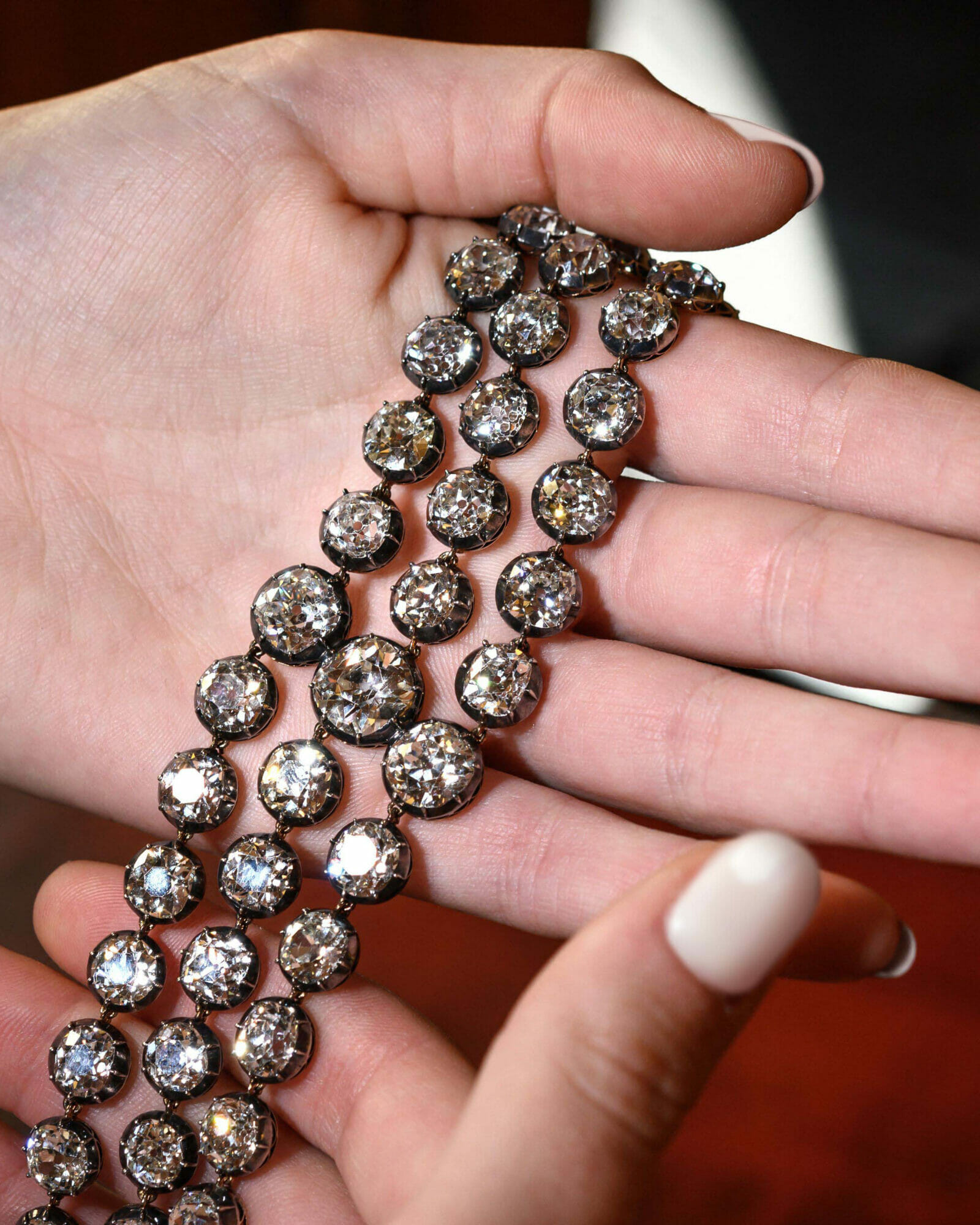 Marie Antoinette's Jewelry Marie Antoinette's bracelets sold at auction for $8.2 million in Geneva in 2021.