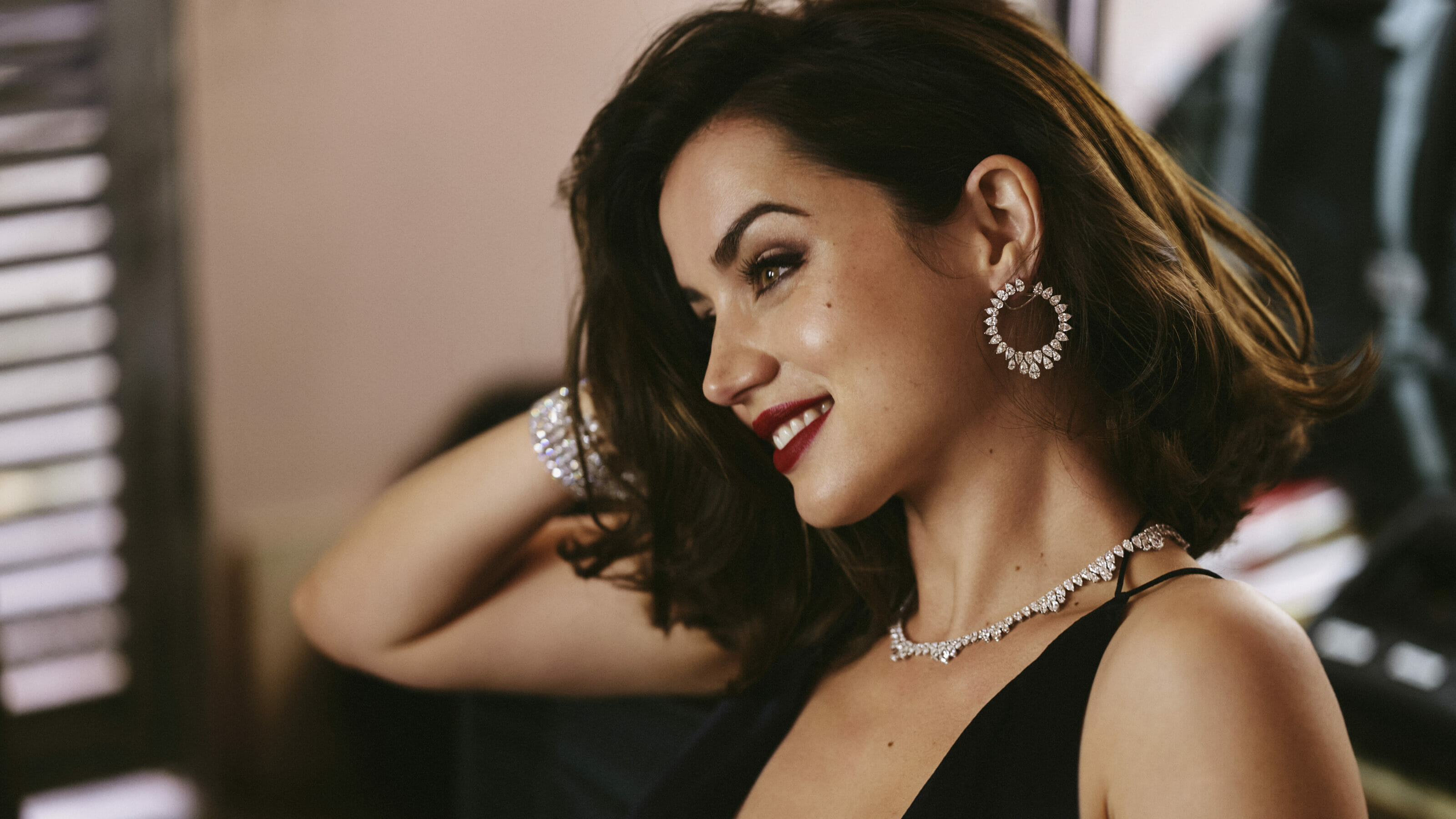 Ana de Armas Dazzles in Chopard Diamonds for Latest James Bond