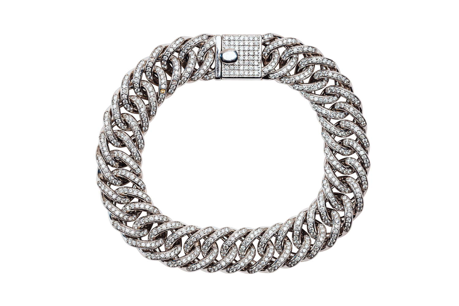 made by malyia diamond embrace link bracelet eddi law roach met gala