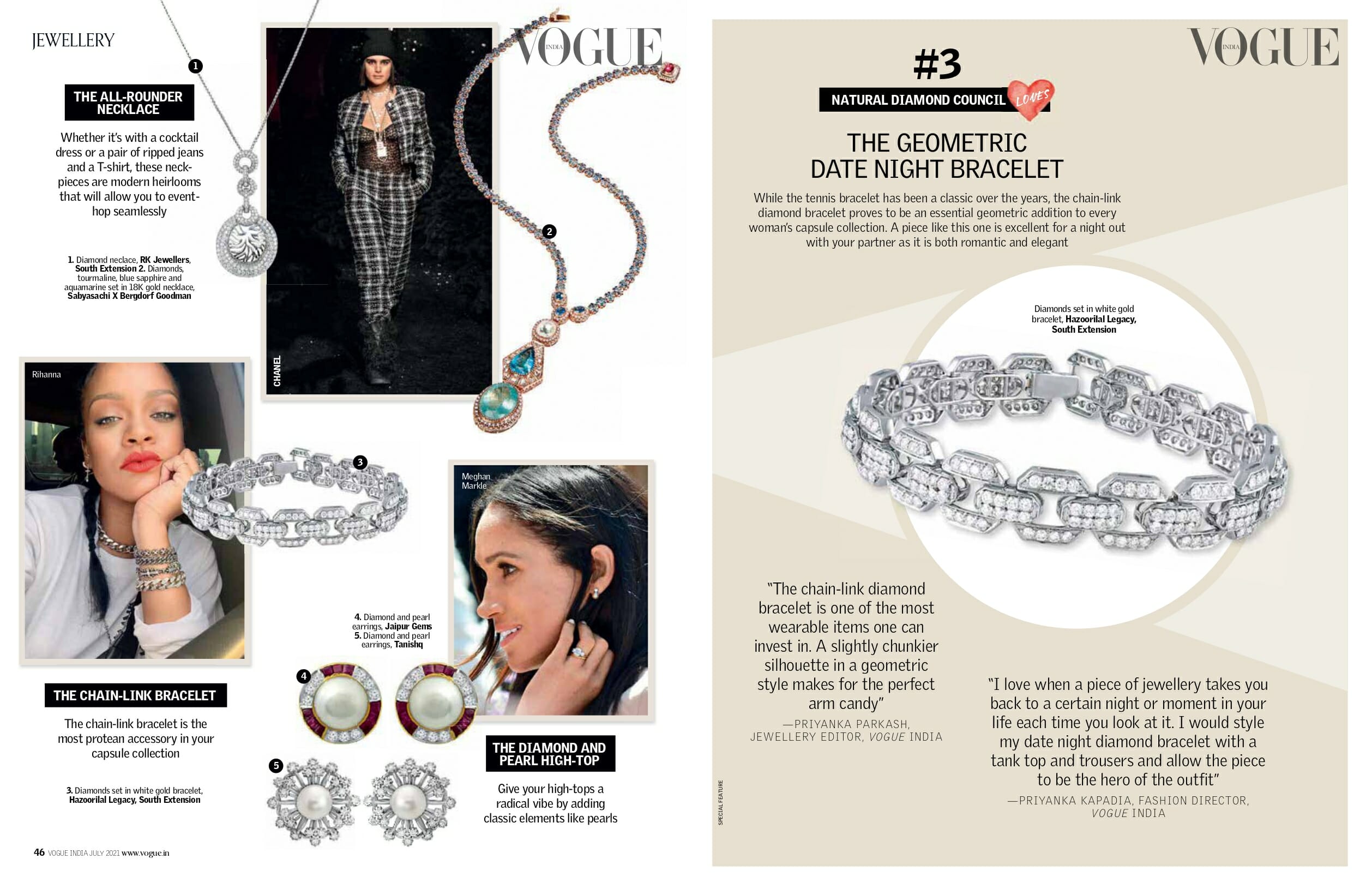 Vogue Annual Jewellery Trend Report 2021 - Only Natural Diamonds