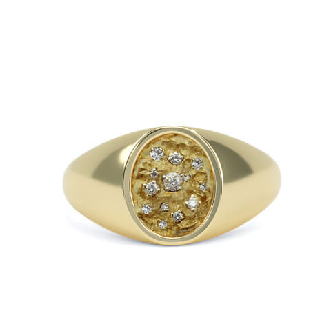 marvin douglas linares jewelry design Emerging Designers Diamond Initiative eddi volcan ring