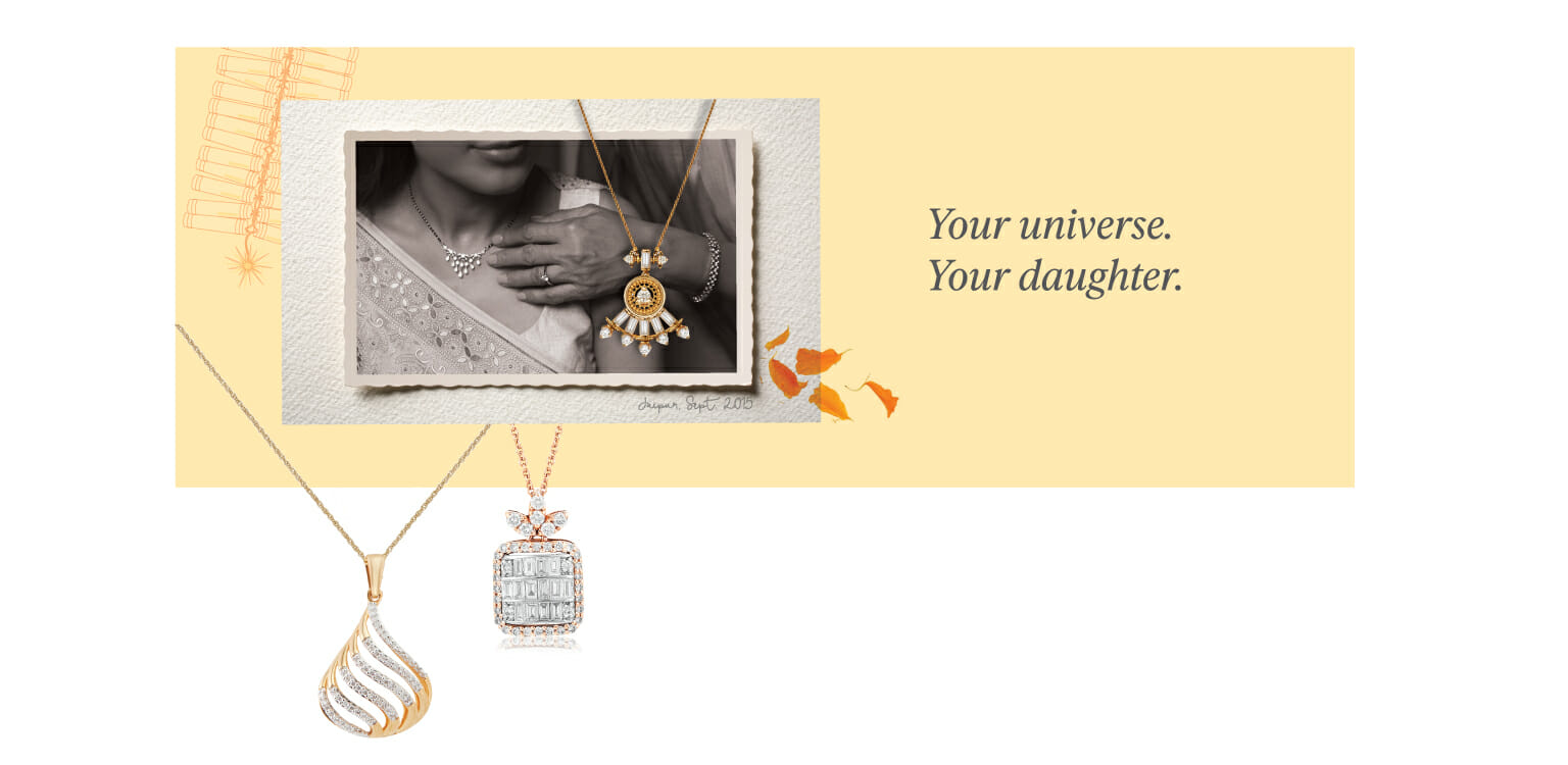 Sparkling Gifts Of Love For Diwali 6 Diamond pendant gift for daughter