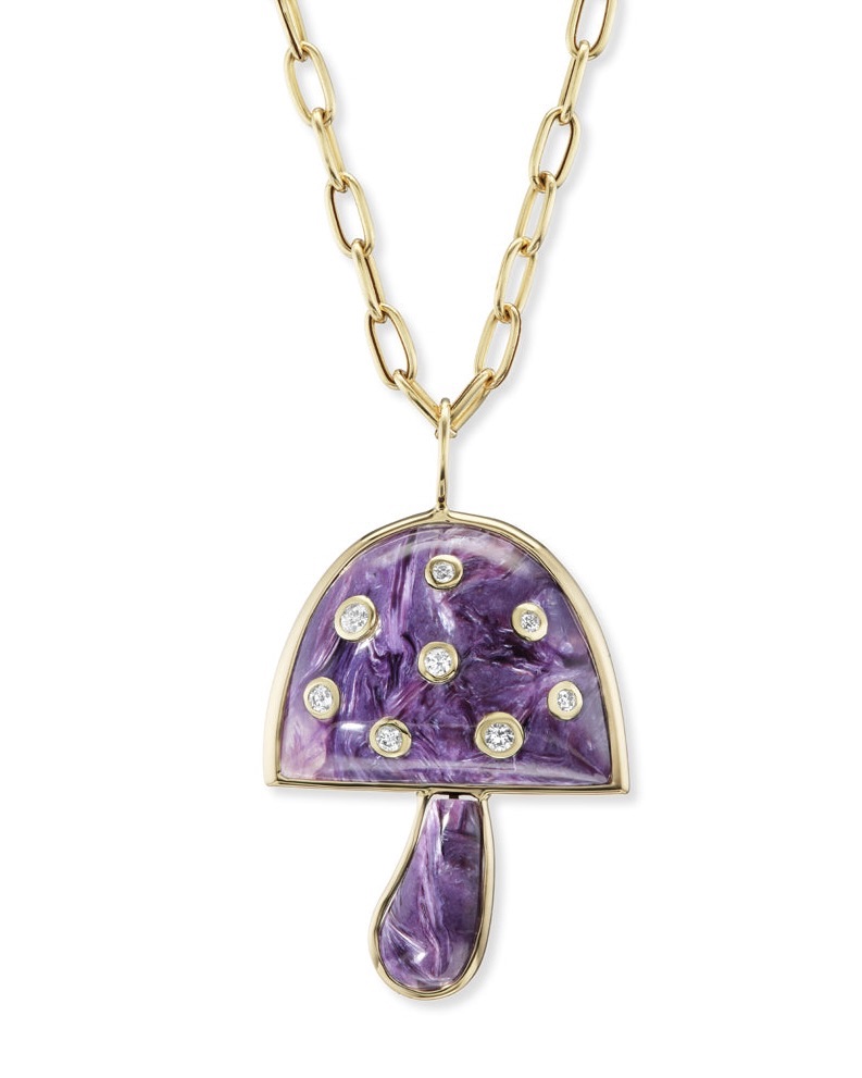 Play With Diamonds For Your Most Fun Jewelry Look Yet 3 Fun jewelry: play with Brent Neale mushroom pendant