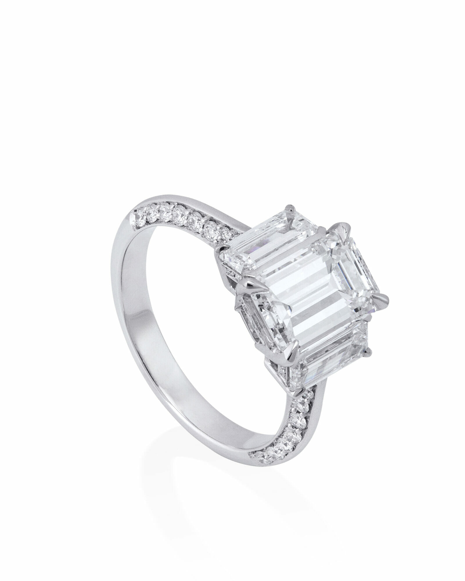 royal engagement rings diamonds wedding inspiration emerald cut