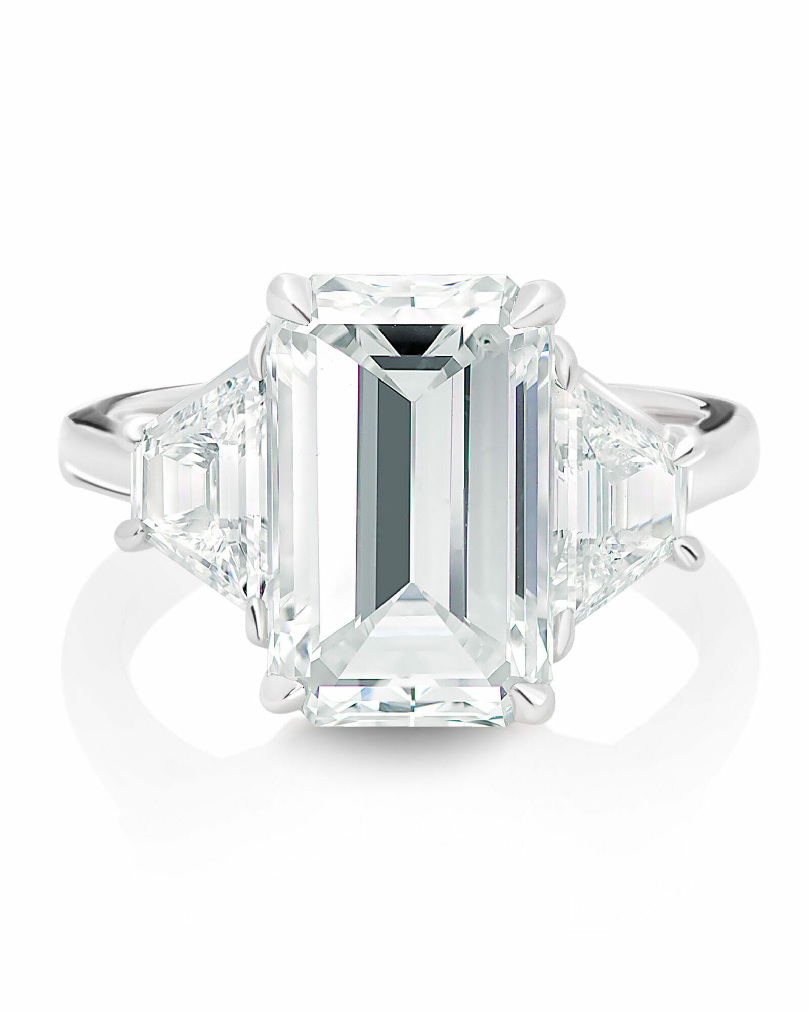 royal engagement rings diamonds wedding inspiration emerald cut