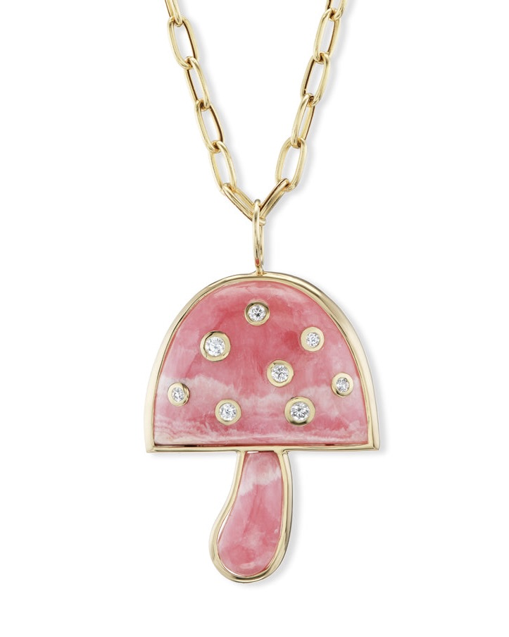 Fun jewelry: play with Brent Neale  mushroom pendant 