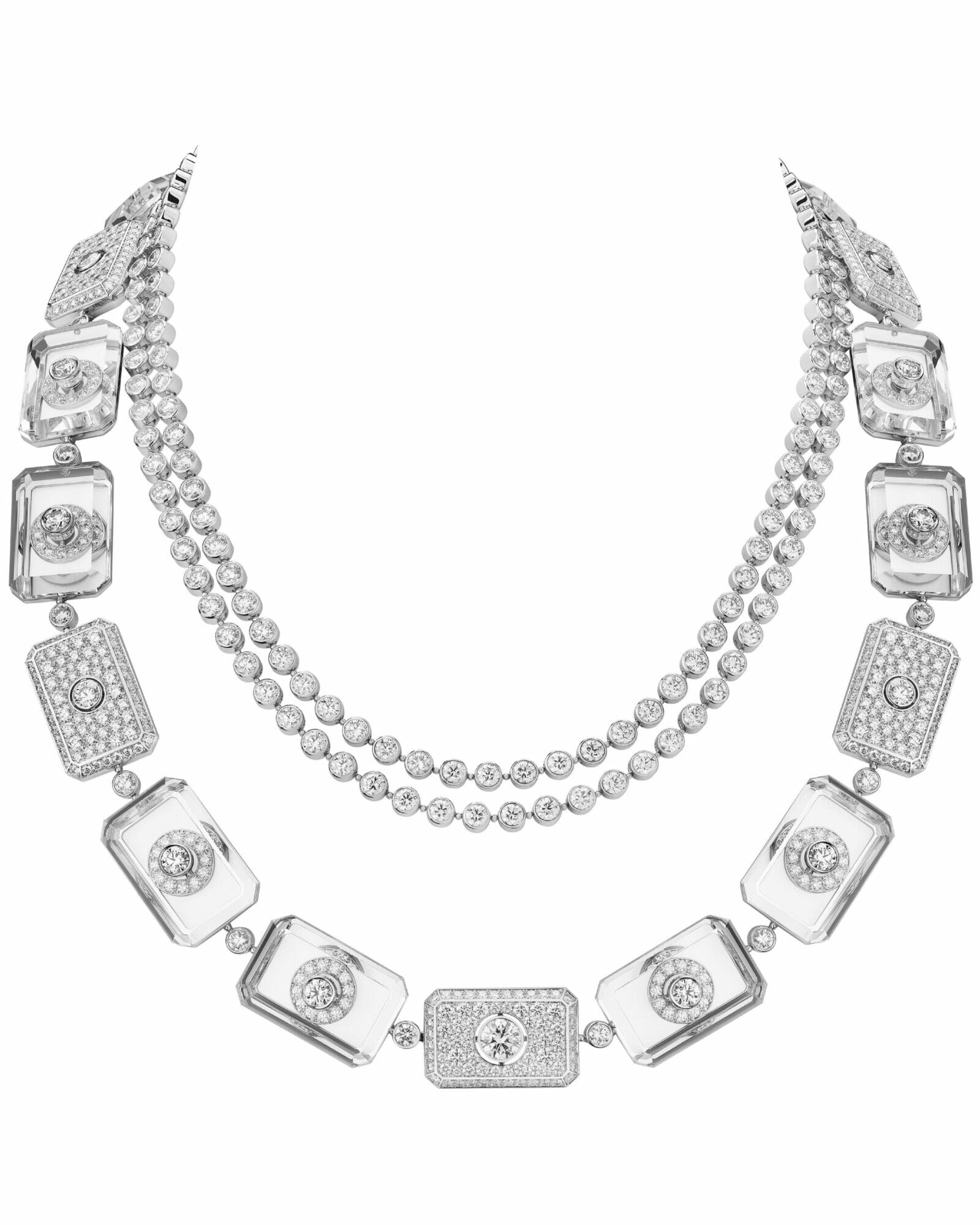 chanel no 5 jewelry diamond necklace
