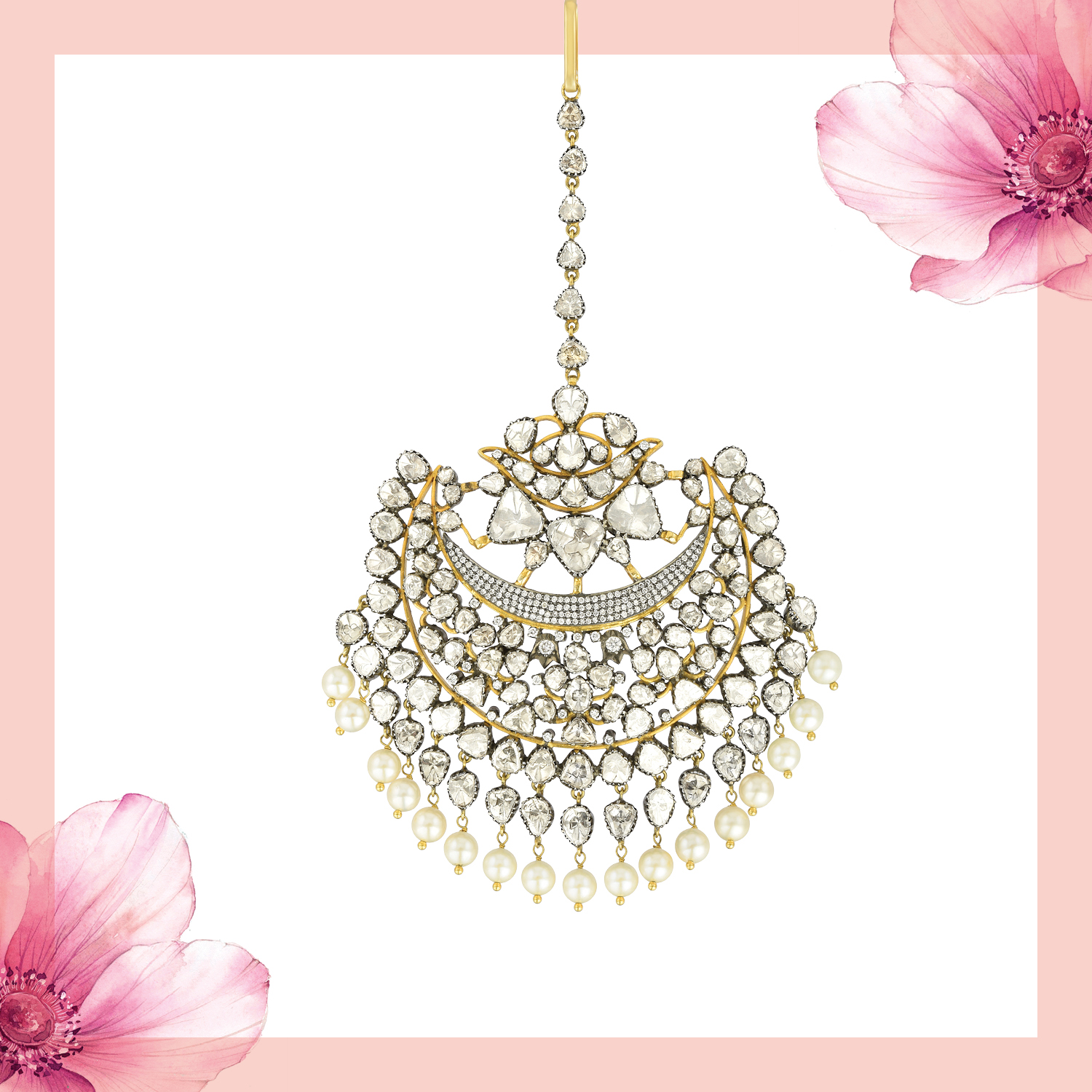 Maang tikka hotsell jewellery in english