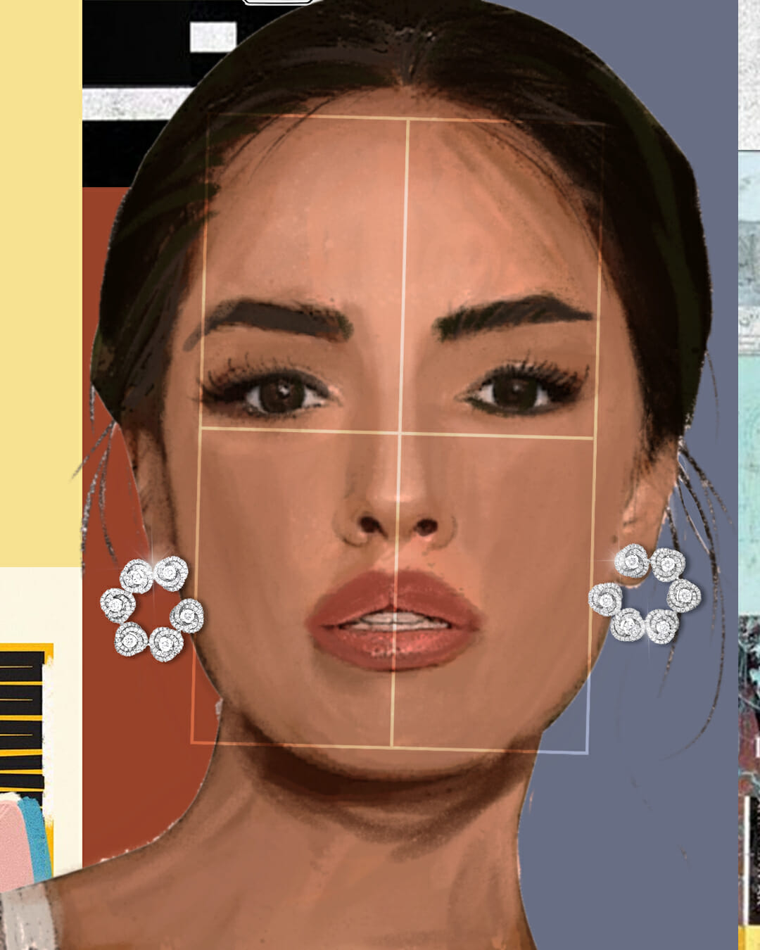 The Perfect Diamond Earrings for Every Face Shape 9 Circular Earrings for Rectangular Face