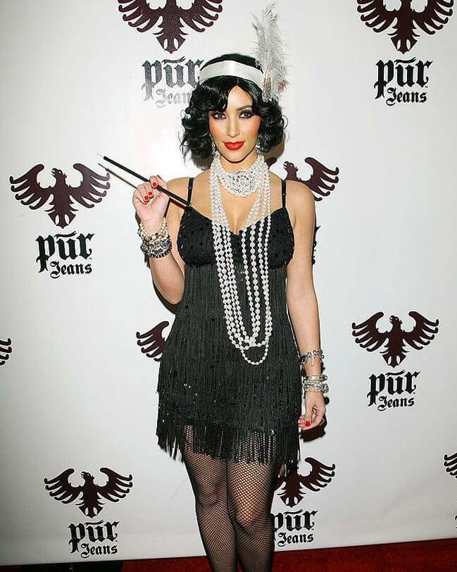 10 Halloween Costume Ideas Where Diamonds Are the Star 3 Halloween Costume Ideas diamonds kim kardashian flapper
