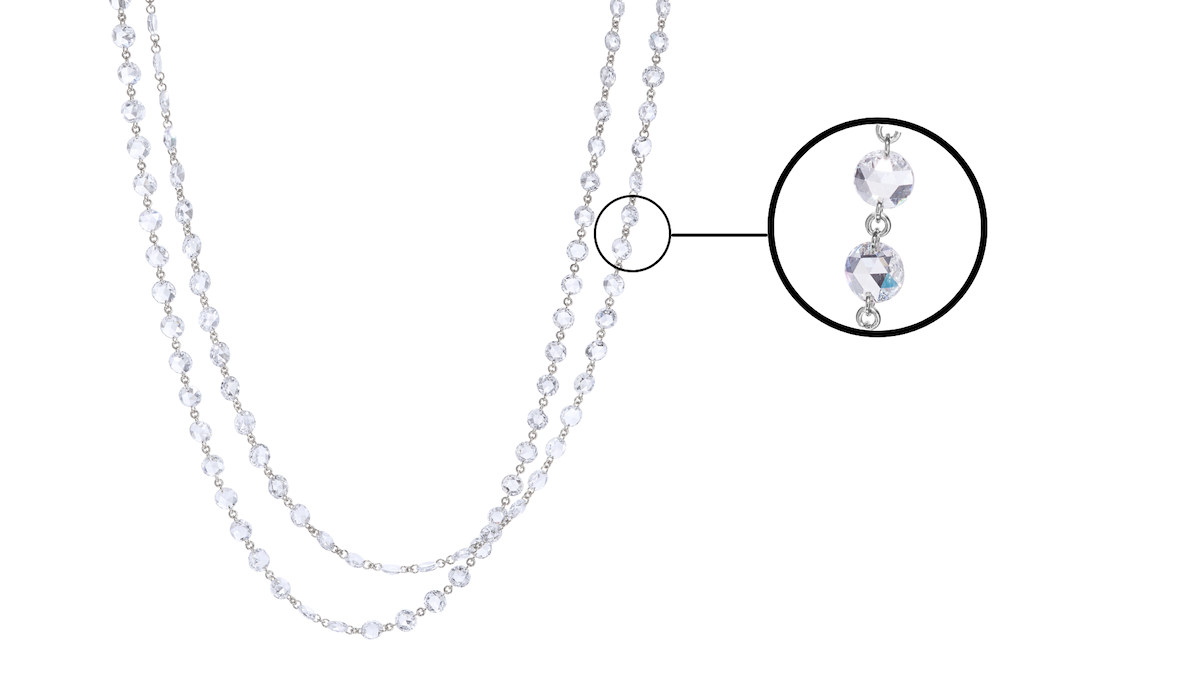 A Guide to Rose Cut Diamonds 4 rose cut diamond necklace