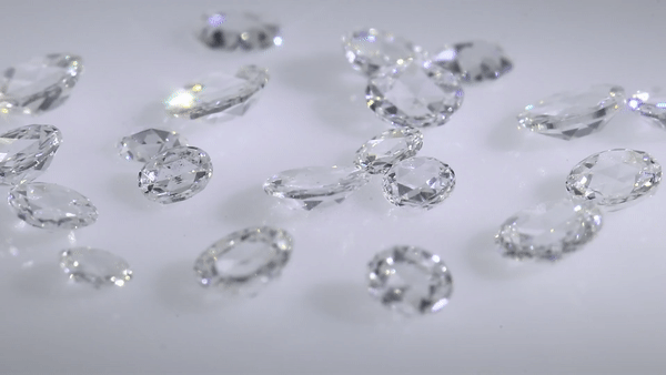loose rose cut diamonds