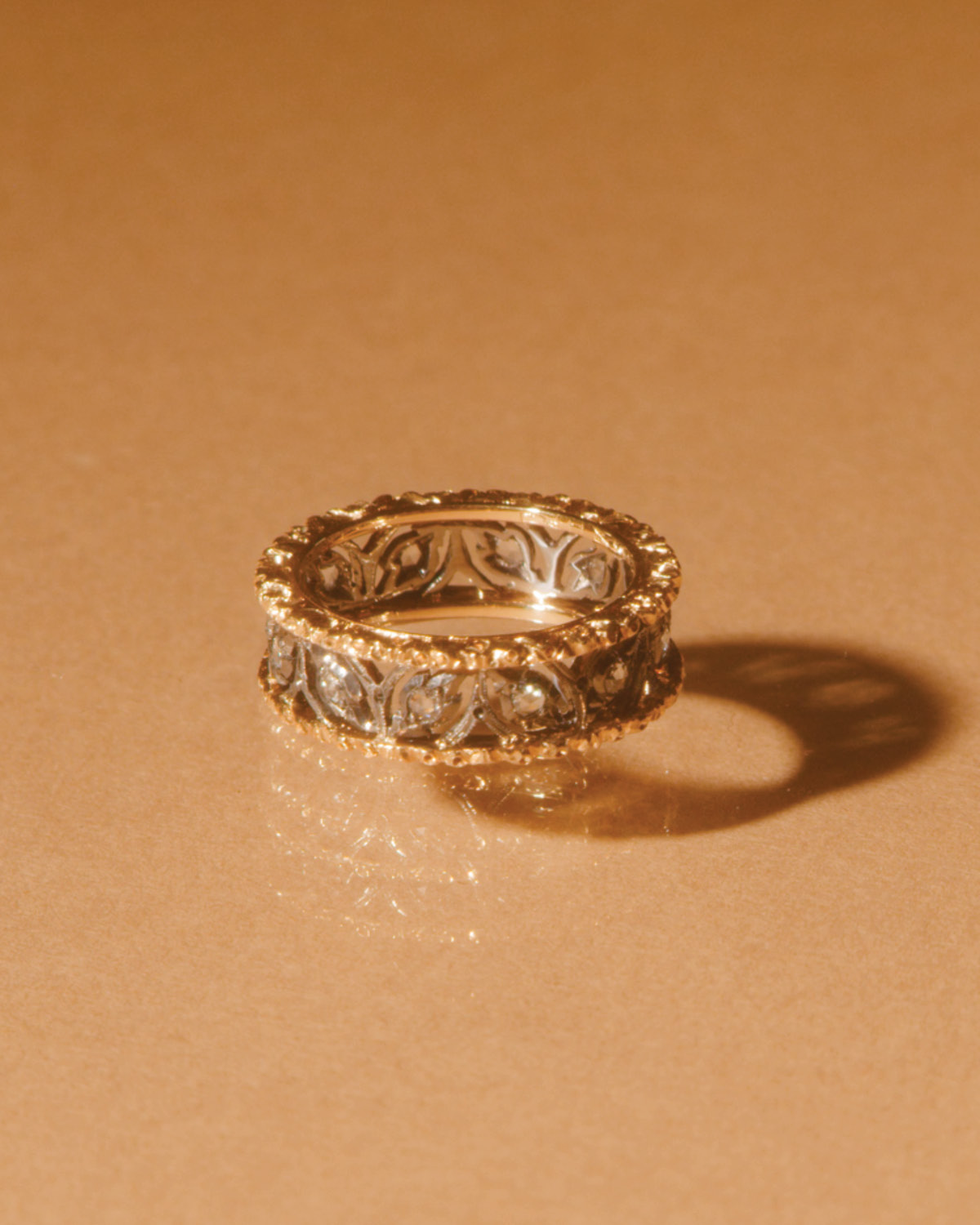 Buccellati Ramage Eternelle ring.