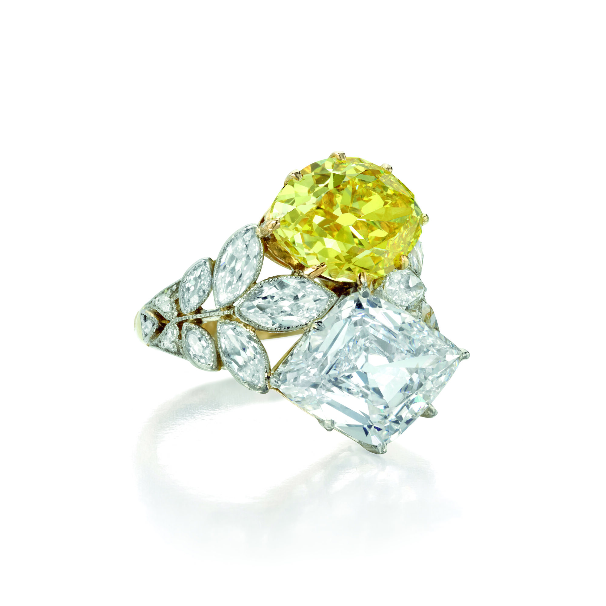 yellow diamond sale auctions