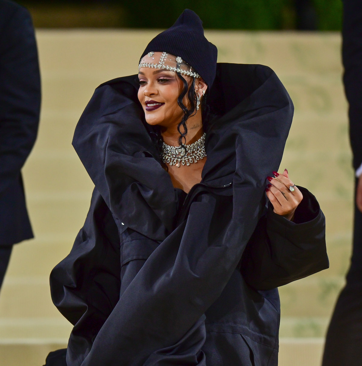 rihanna met gala celebrity diamond jewelry 2021