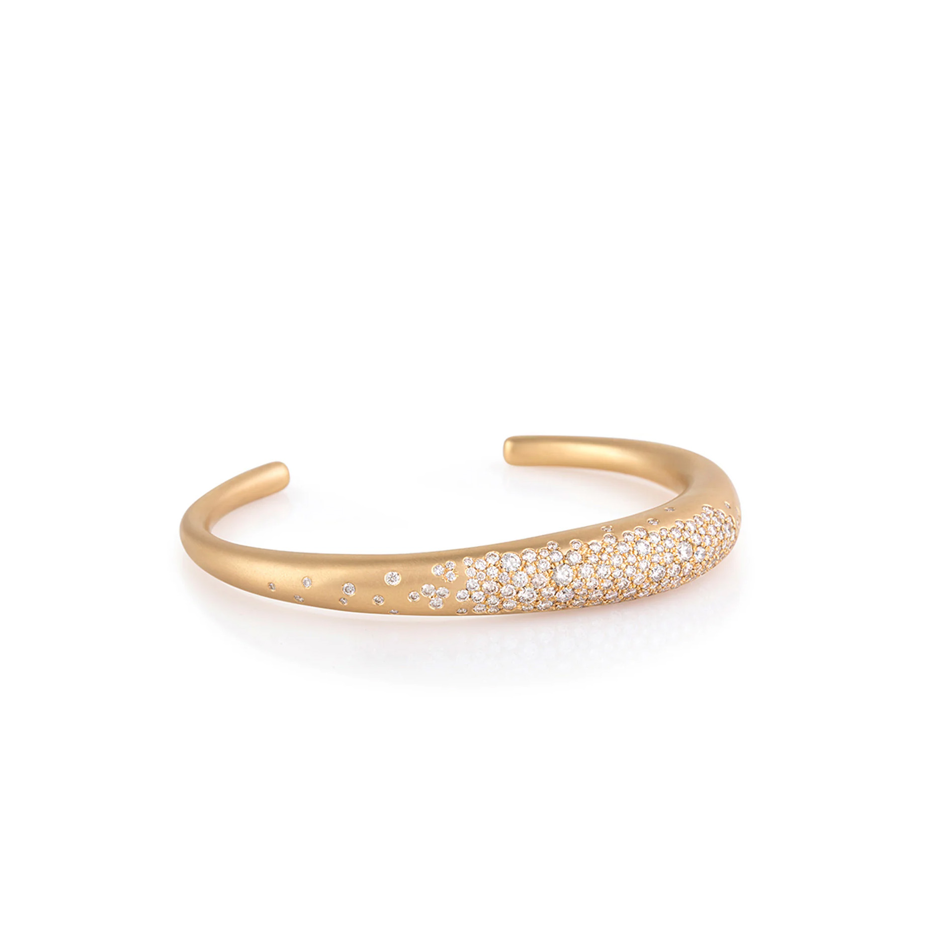 champange diamond cuff