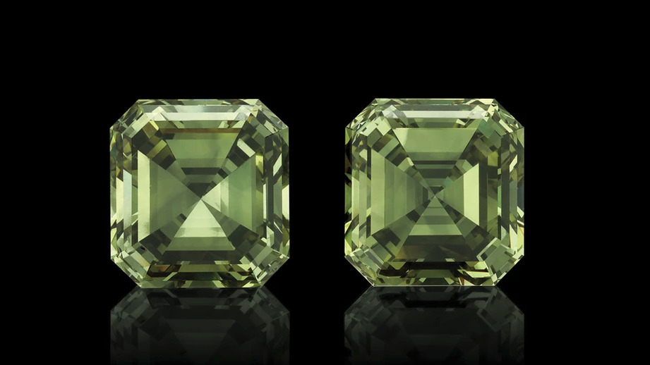 New Exhibit in LA to Showcase Many of the World's Rarest Diamonds 2 eyes of the dragon green diamonds rare diamonds