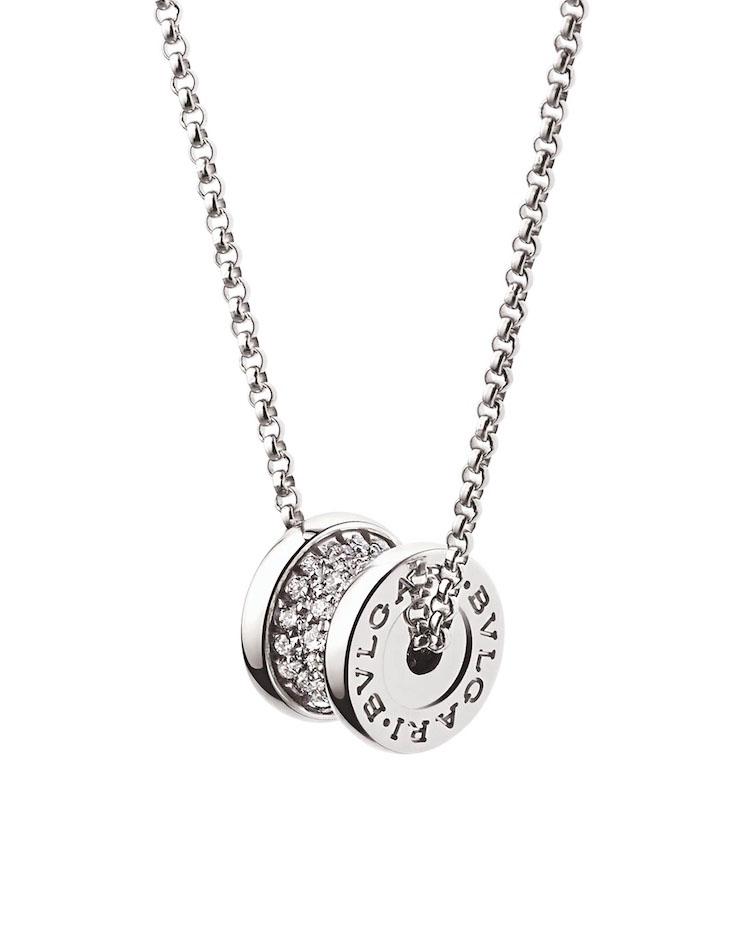 valentines day jewelry gift ideas diamonds men bulgari necklace