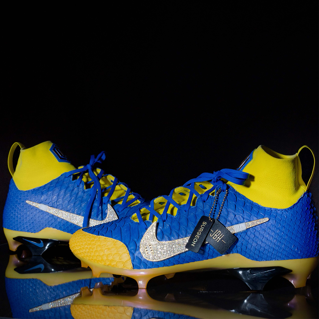 Odell Beckham Jr. Super Bowl cleats