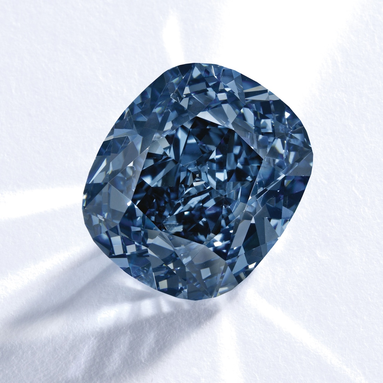 The 12.03-carat Blue Moon of Josephine (Courtesy Christies Auction House)
