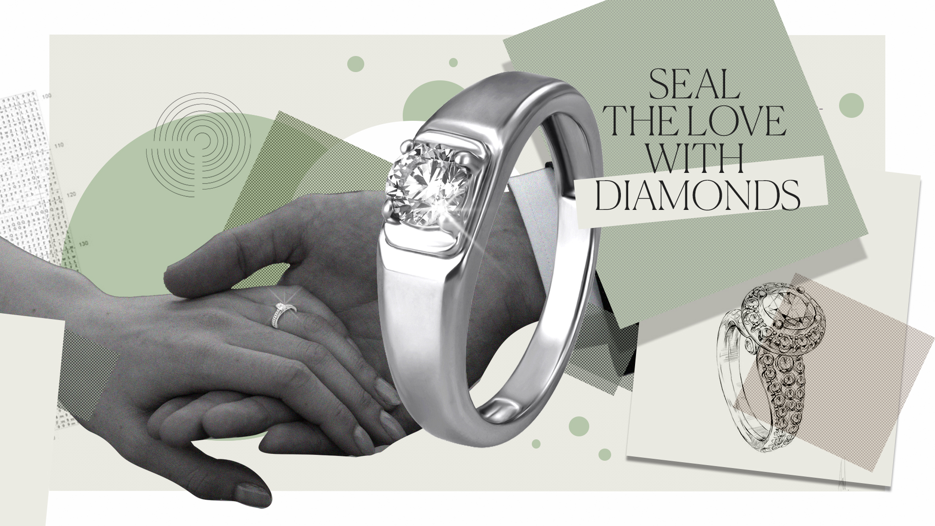 Stately Gold and Diamond Finger Ring for Men