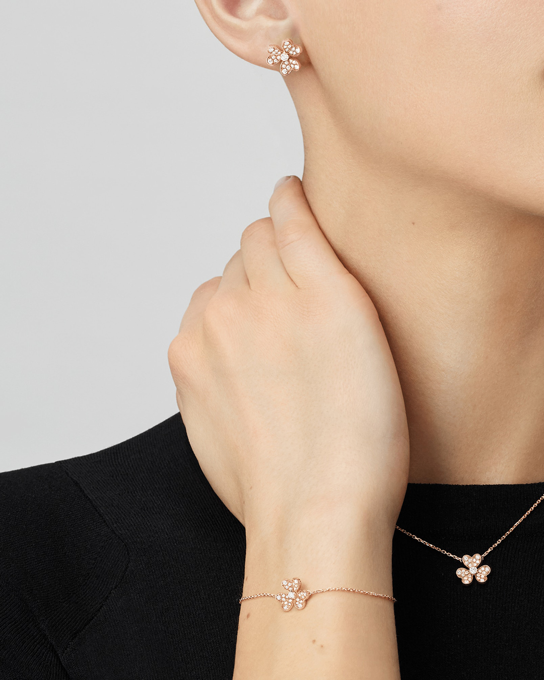 floral diamond jewelry van cleef arpels
