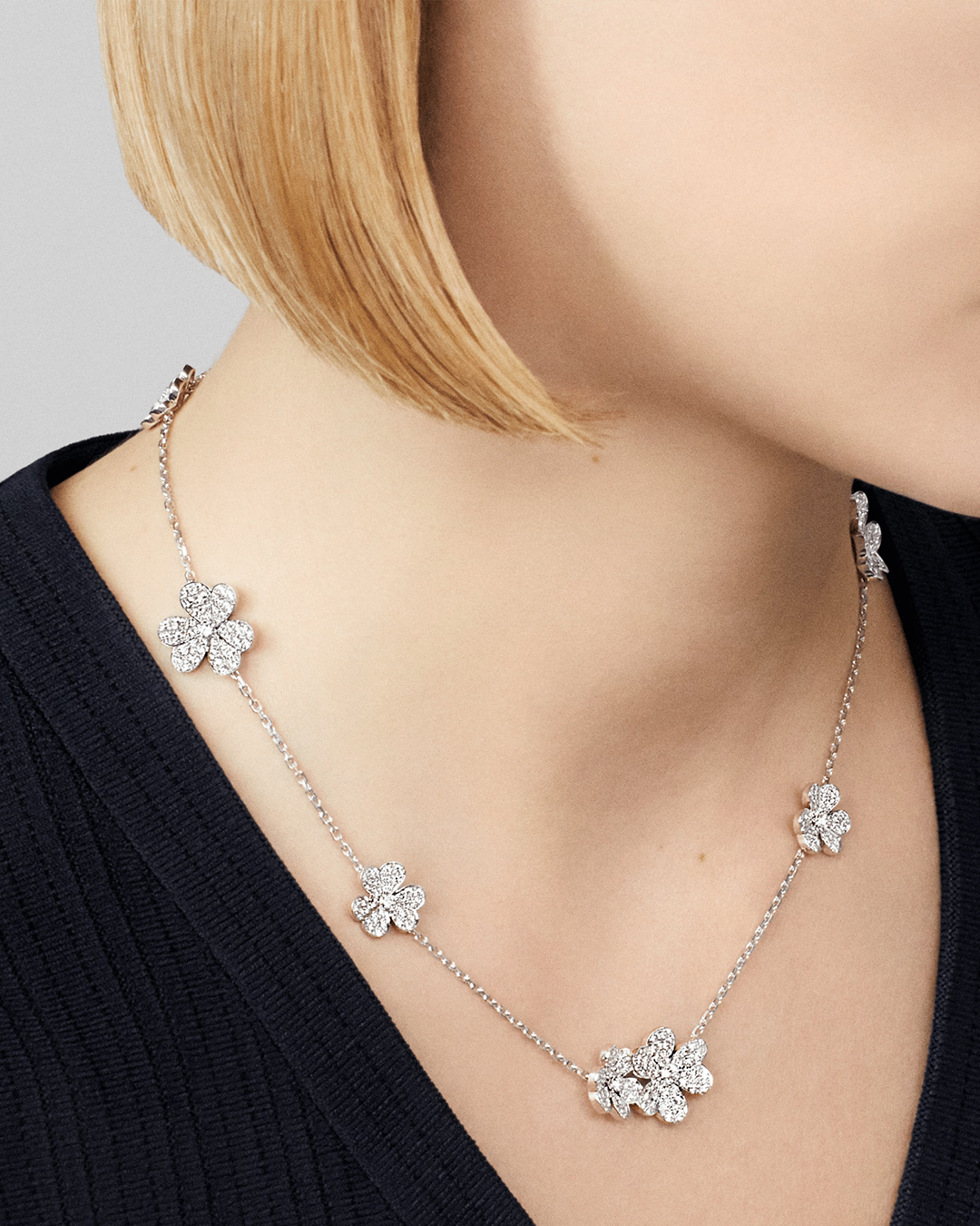 floral diamond jewelry van cleef arpels