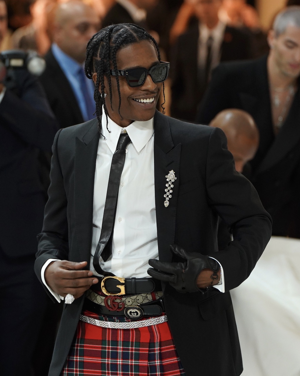 Men's Style: Diamond Jewelry Essentials for the Modern Dandy 6 2025 Met Gala co-chair A$AP Rocky exemplifies the modern dandy diamond style.