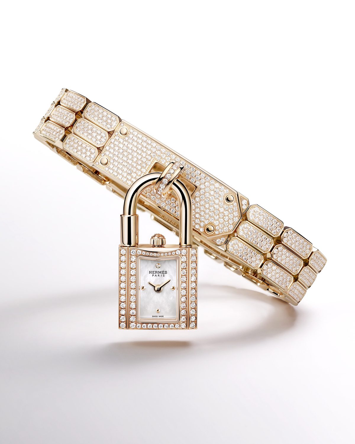 The Hermès Kelly watches and wonders geneva diamonds