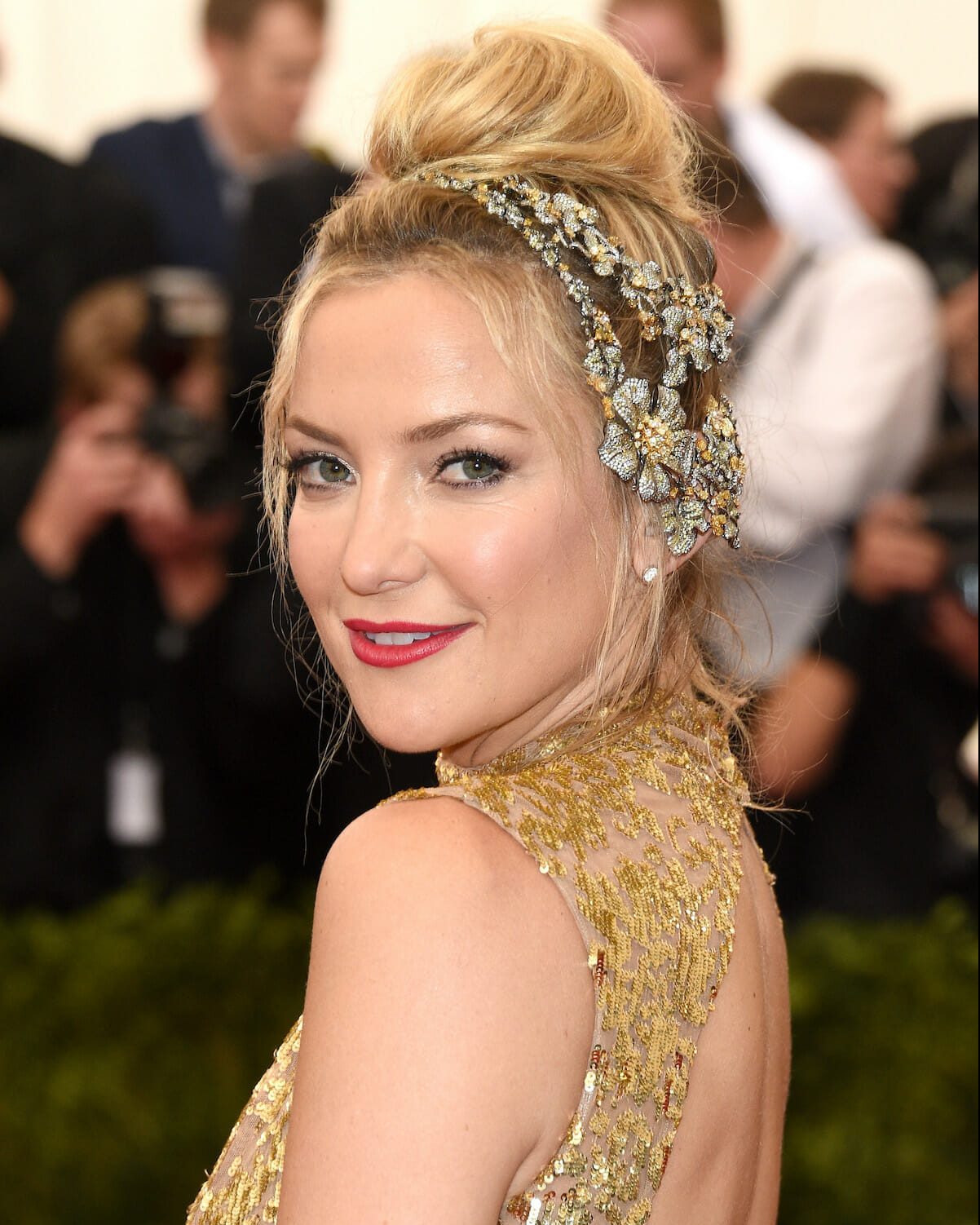 Kate Hudson attends the "China: Through The Looking Glass" Costume Institute Benefit Gala at the Metropolitan Museum of Art on May 4, 2015 in New York City. (Getty Images)
