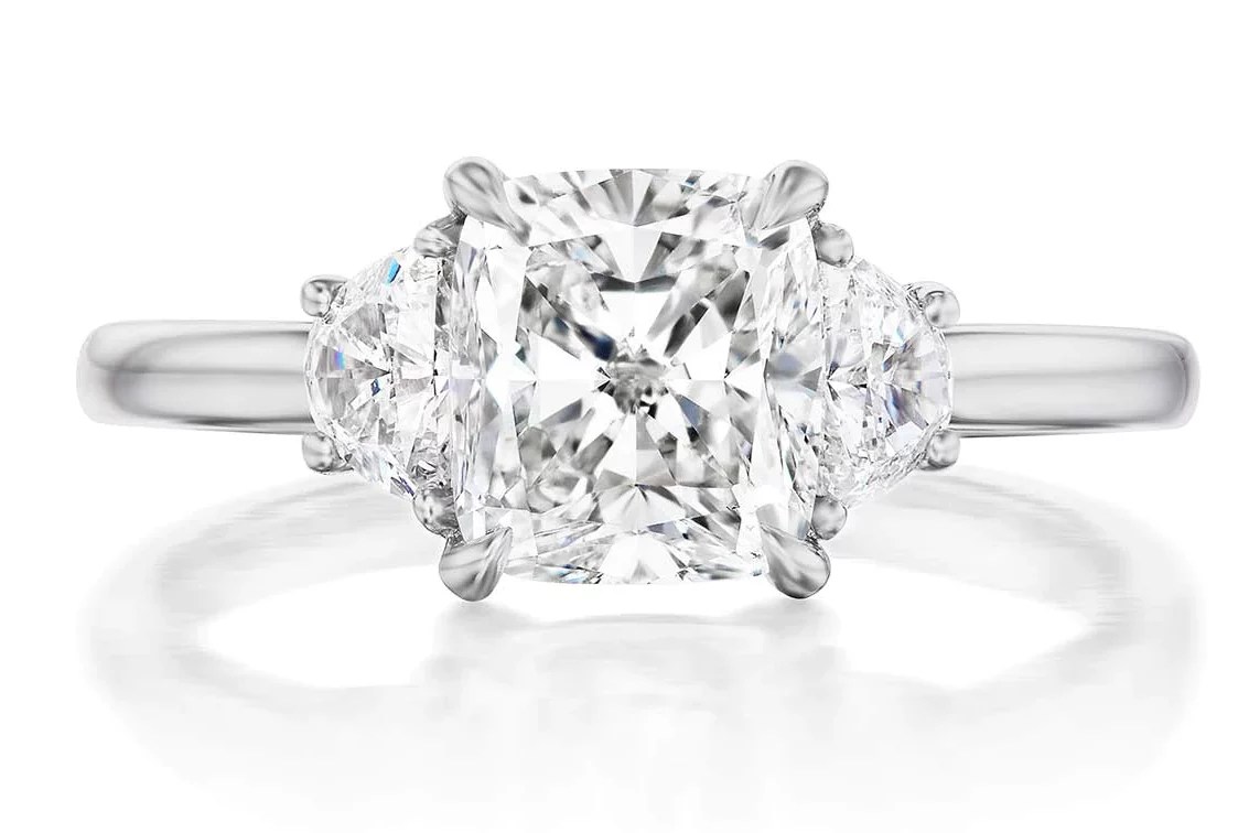 greenwich street cushion-cut diamond engagement ring guide