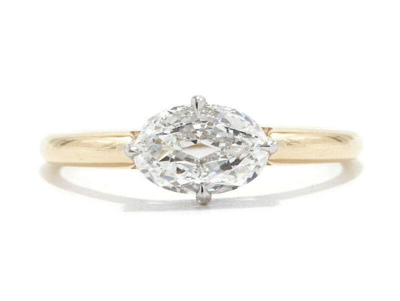 oval diamond engagement ring