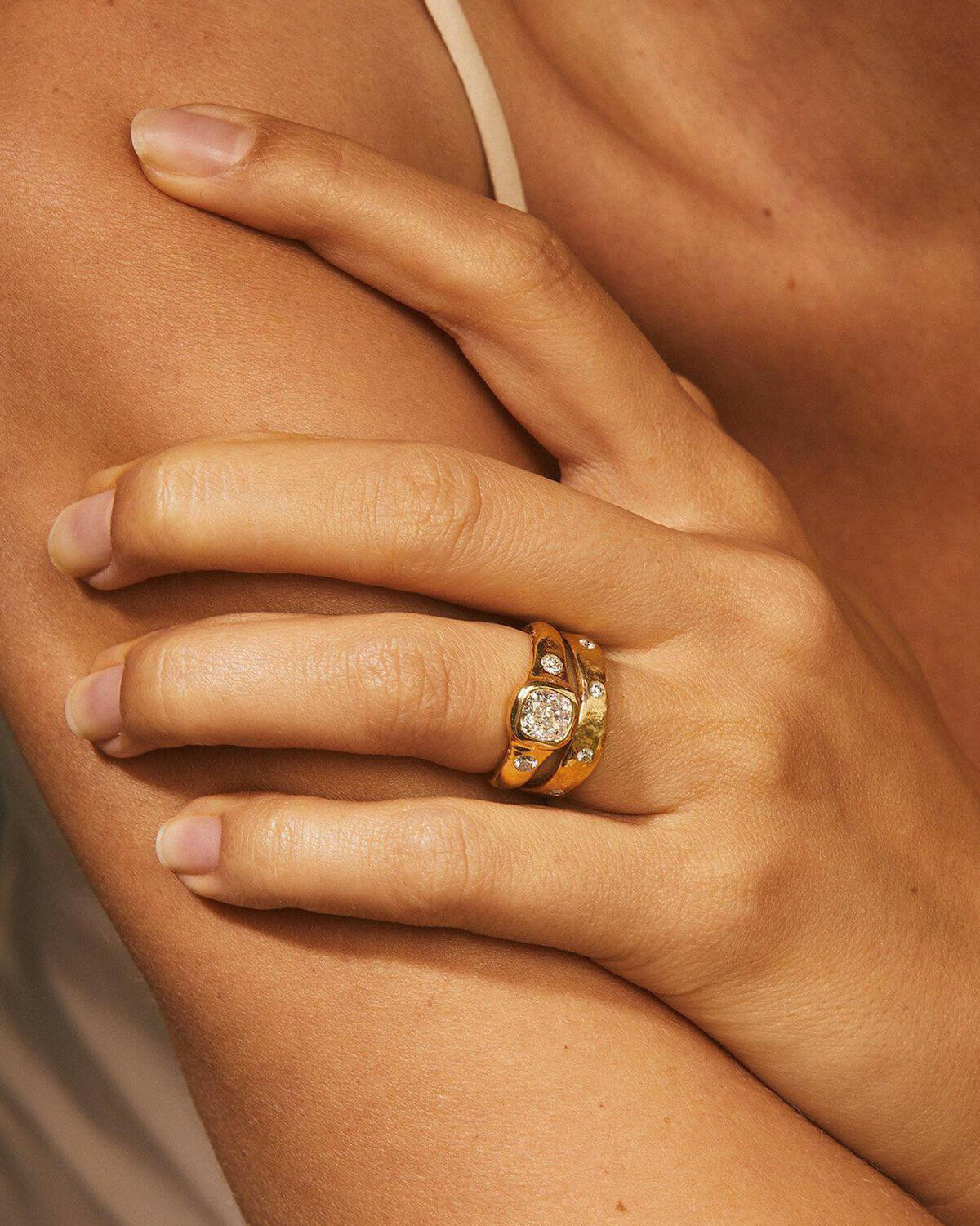 Pamela Love diamond engagement ring 