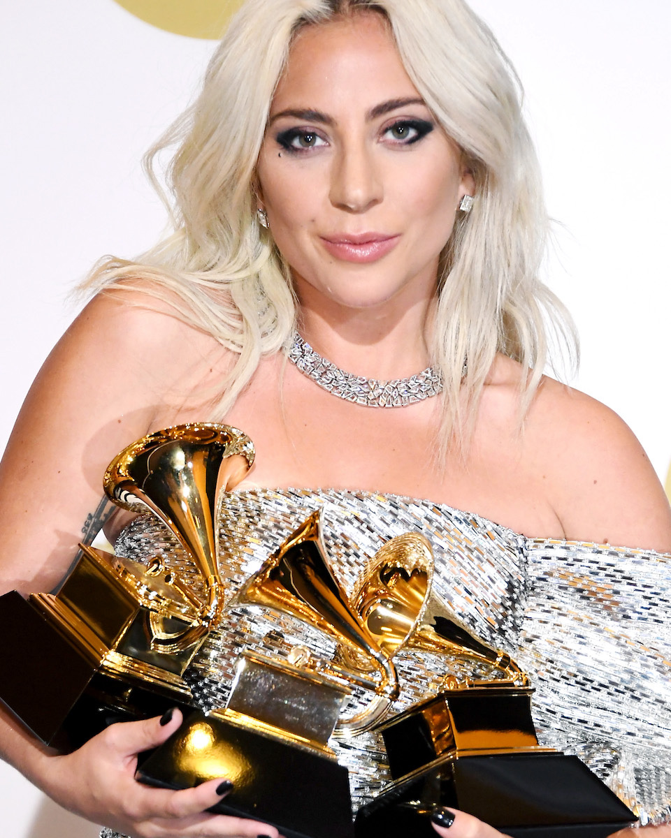 Lady Gaga at the 2019 Grammy Awards