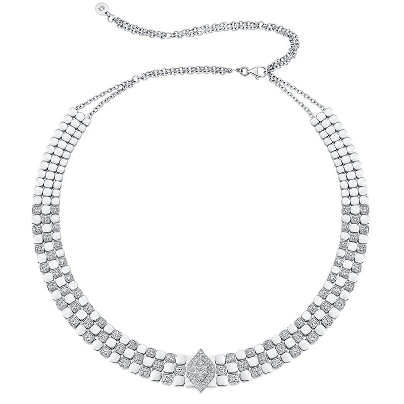 diamond collar necklace