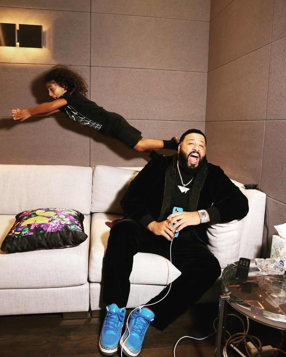 12 Celebrity Dads with the Coolest Diamond Jewellery Style 1 dj khaled celebrity fathers day diamond jewelry men's