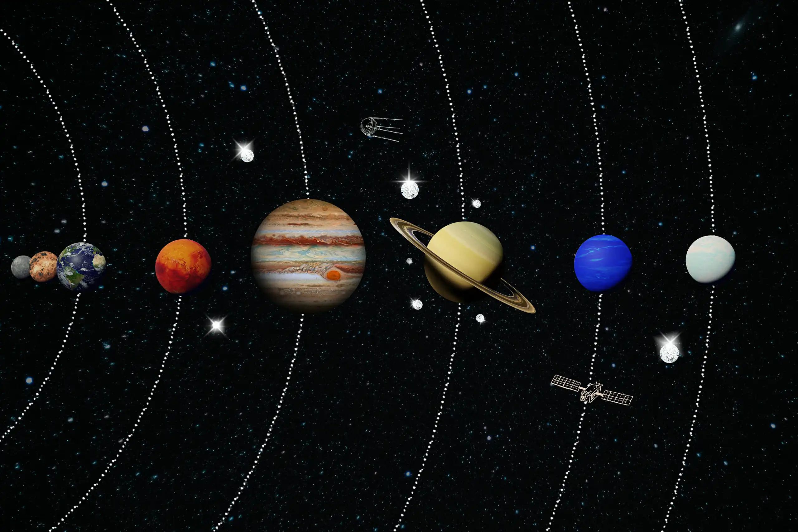 does it rain diamonds on saturn