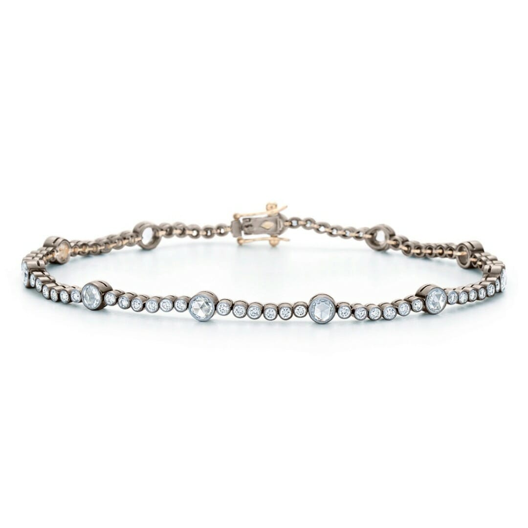 The History of Natural Diamond Tennis Bracelets and 10 Must-Have Pieces 5 Kwiat Vintage Diamond Tennis Bracelet