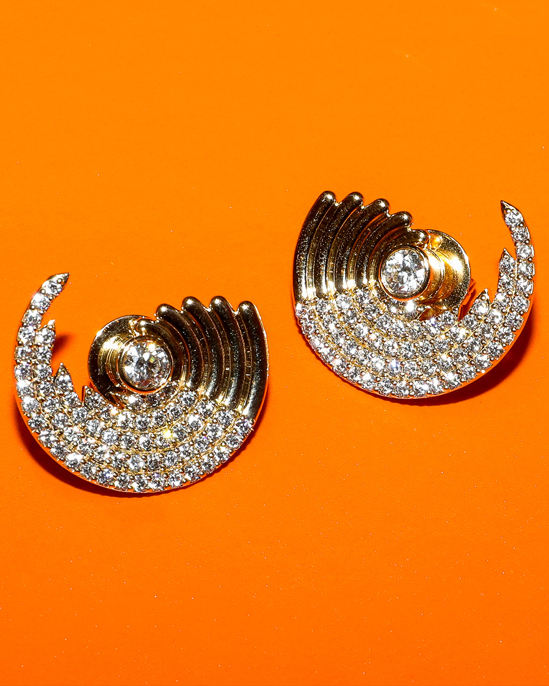 Robinson Pelham couture 2022 las vegas diamond jewelry earrings